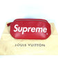 LOUIS VUITTON M53418 シュプリーム supreme エピ バムバッグ カバン ウエストポーチ  ボディバッグ エピレザー メンズ レッド