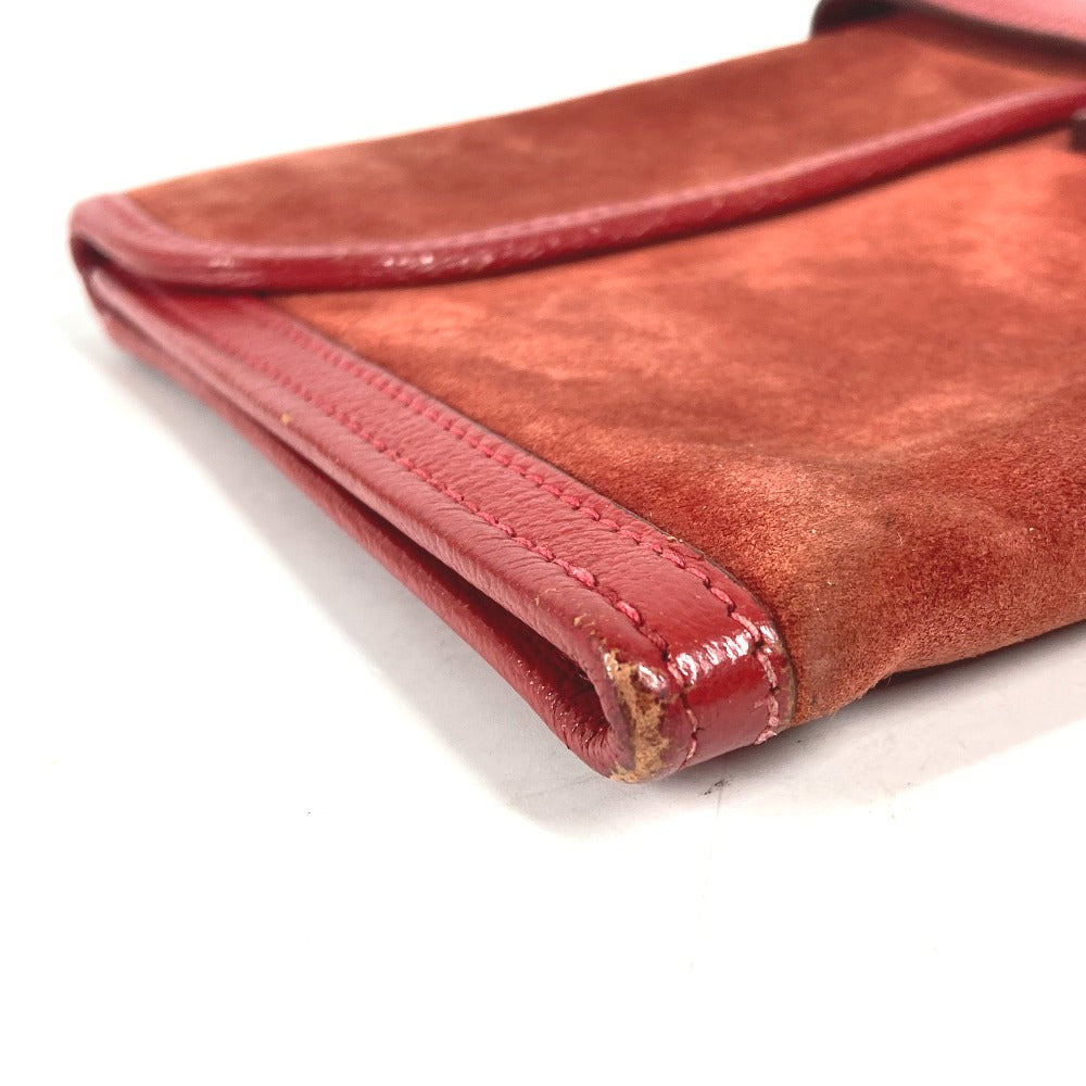 HERMES カバン Hロゴ ジジェ エラン  セカンドバッグ カバン クラッチバッグ レザー レディース レッド - brandshop-reference