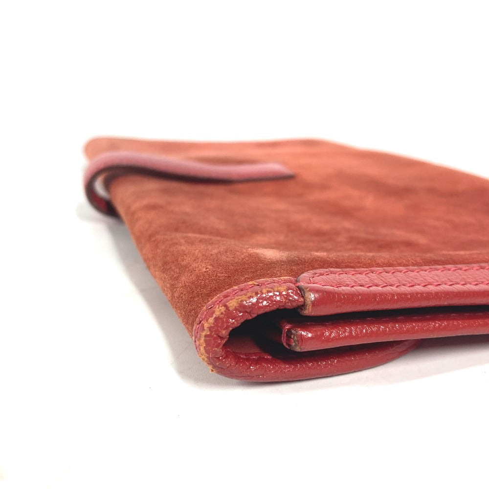 HERMES カバン Hロゴ ジジェ エラン  セカンドバッグ カバン クラッチバッグ レザー レディース レッド - brandshop-reference