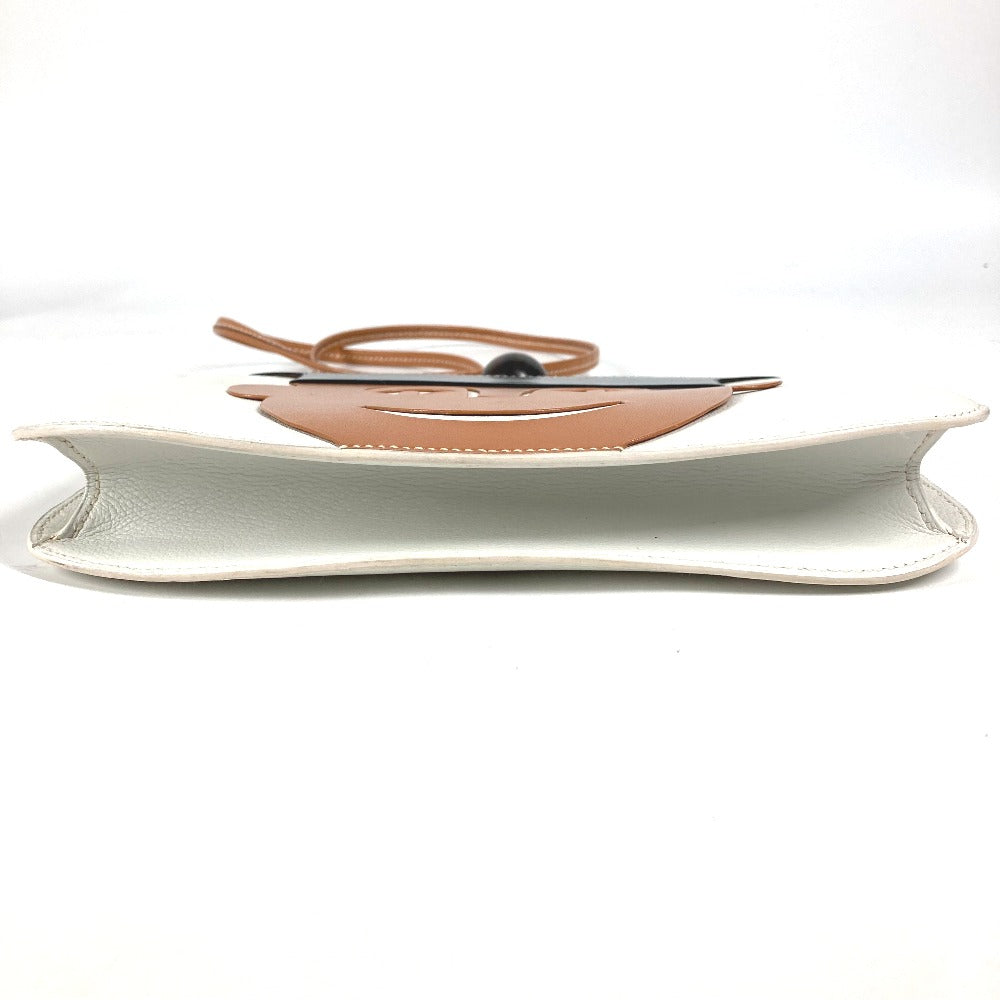 HERMES サックアマリース カバン ポシェット 斜めかけ ショルダーバッグ レザー レディース ホワイト - brandshop-reference