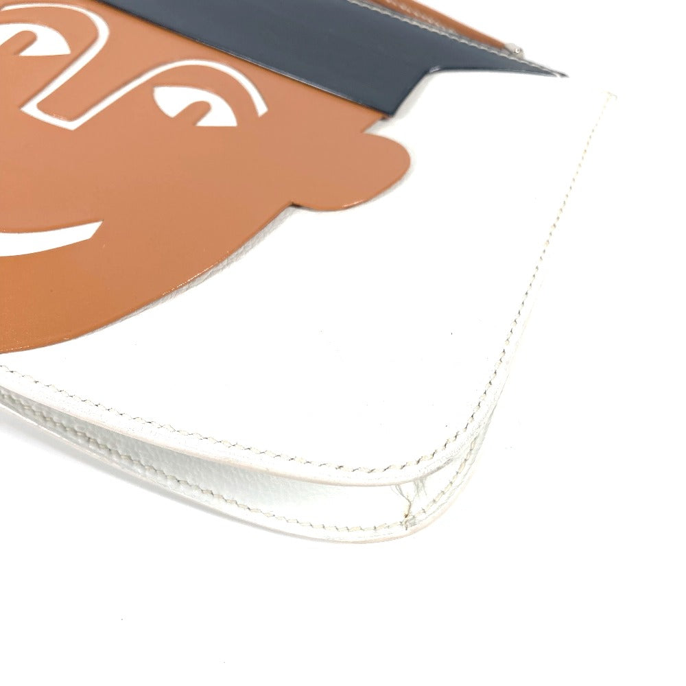 HERMES サックアマリース カバン ポシェット 斜めかけ ショルダーバッグ レザー レディース ホワイト - brandshop-reference