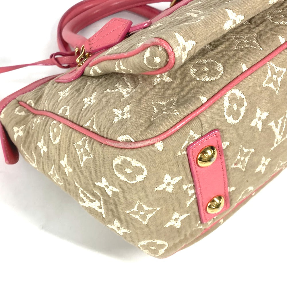 LOUIS VUITTON M93496 モノグラムサビア カバMM カバン ハンドバッグ トートバッグ レザー/キャンバス レディース ピンク