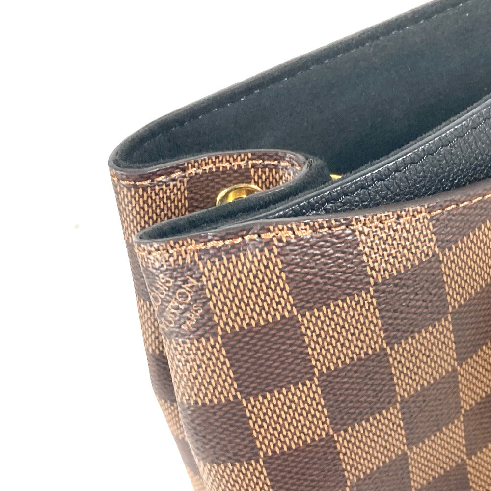 LOUIS VUITTON N40050 ダミエ リバーサイド トートバッグ カバン 肩掛け ビジネスバッグ ショルダーバッグ ダミエキャンバス レディース エベヌ ブラウン