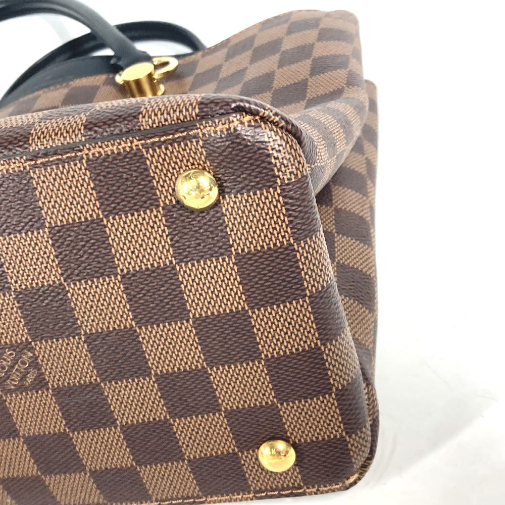 LOUIS VUITTON N40050 ダミエ リバーサイド トートバッグ カバン 肩掛け ビジネスバッグ ショルダーバッグ ダミエキャンバス レディース エベヌ ブラウン