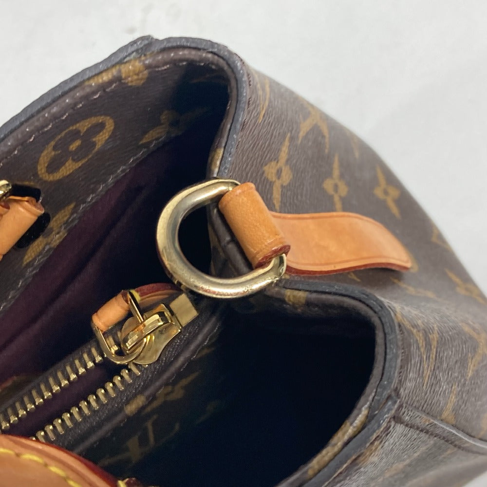 LOUIS VUITTON M41055 モノグラム モンテーニュBB 2WAYバッグ ショルダーバッグ トートバッグ 斜め掛け ハンドバッグ モノグラムキャンバス レディース ブラウン