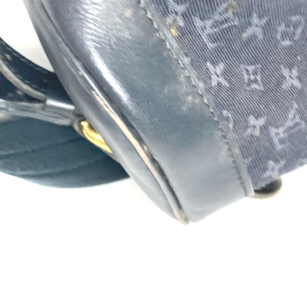 LOUIS VUITTON M92455 モノグラムミニ デニム モンスリGM カバン バックパック リュックサック モノグラムデニム レディース ネイビー