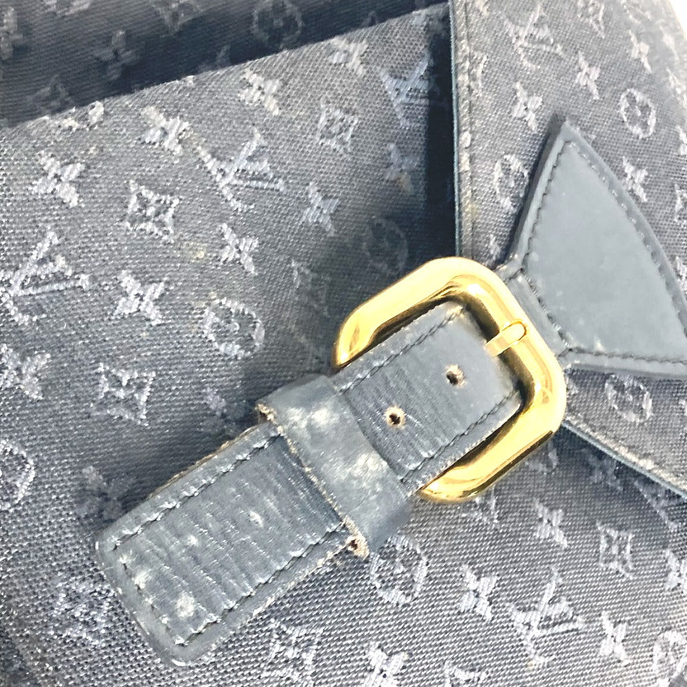 LOUIS VUITTON M92455 モノグラムミニ デニム モンスリGM カバン バックパック リュックサック モノグラムデニム レディース ネイビー