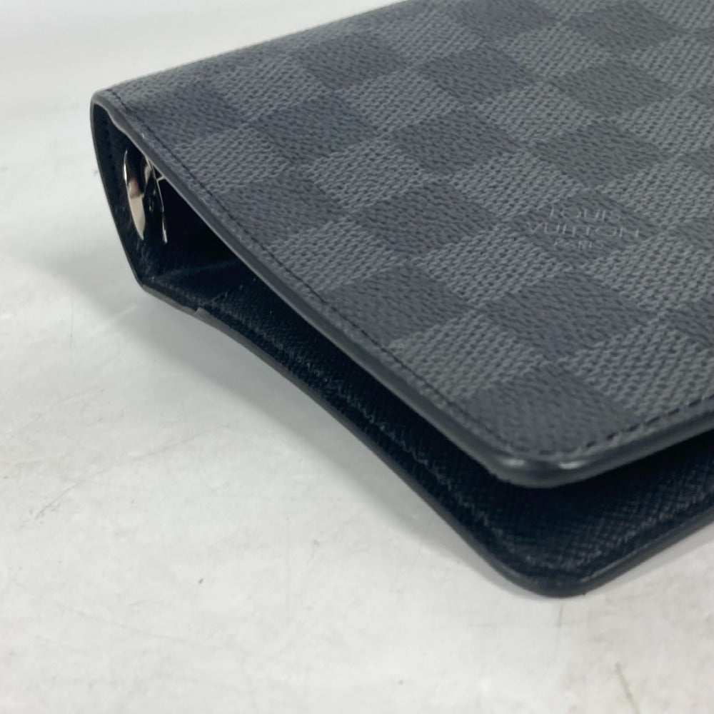 LOUIS VUITTON  R20242 ダミエグラフィット アジェンダ MM システム手帳 ステーショナリー 手帳カバー ダミエグラフィットキャンバス ユニセックス ブラック - brandshop-reference