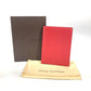 LOUIS VUITTON M58151 Couverture Carnet PM System Planner Book Cover, Stationery, Leather, Unisex, Red