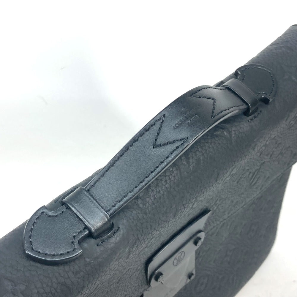 LOUIS VUITTON M20835 モノグラムトリヨン Sロック・ブリーフケース トートバッグ カバン ビジネスバッグ ハンドバッグ トリヨンレザー メンズ ノワール ブラック - brandshop-reference