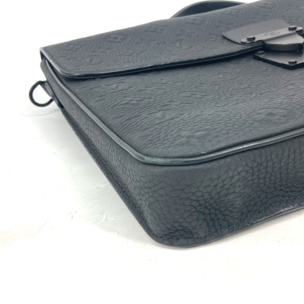 LOUIS VUITTON M20835 モノグラムトリヨン Sロック・ブリーフケース トートバッグ カバン ビジネスバッグ ハンドバッグ トリヨンレザー メンズ ノワール ブラック - brandshop-reference