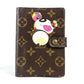 LOUIS VUITTON R20011 モノグラム パンダ アジェンダPM 村上隆コラボ 手帳カバー モノグラムキャンバス レディース ブラウン - brandshop-reference