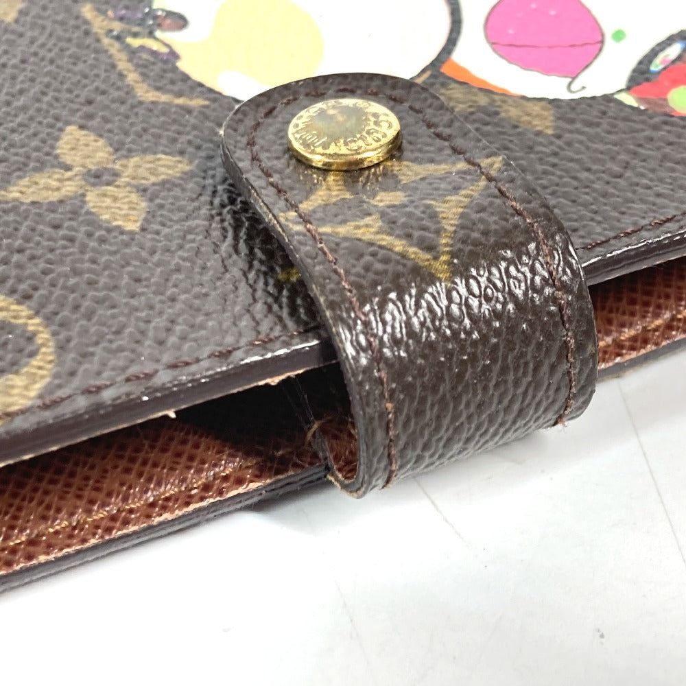 LOUIS VUITTON R20011 モノグラム パンダ アジェンダPM 村上隆コラボ 手帳カバー モノグラムキャンバス レディース ブラウン - brandshop-reference