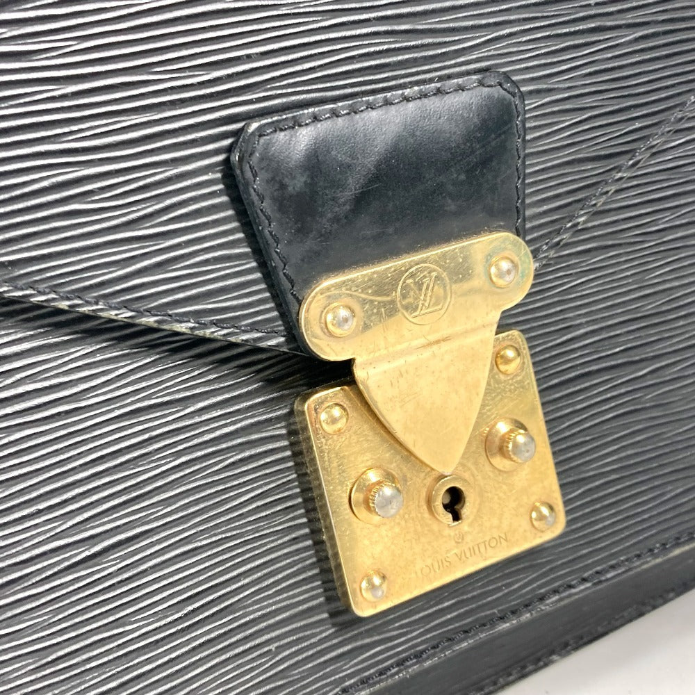 LOUIS VUITTON M52122 エピ モンソー カバン ビジネスバッグ ハンドバッグ エピレザー メンズ ノワール ブラック - brandshop-reference