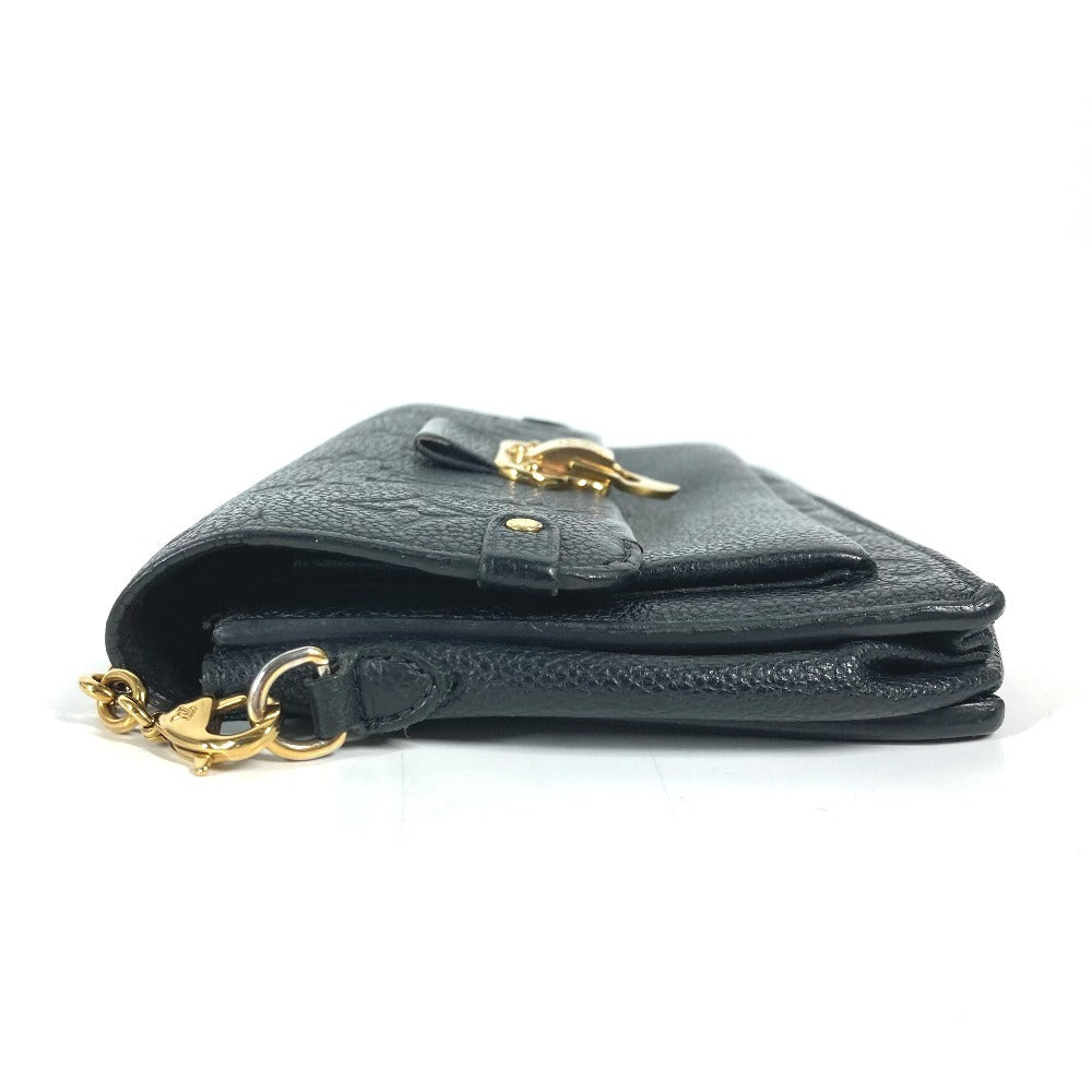 LOUIS VUITTON M67839 モノグラムアンプラント ポルトフォイユ・ヴァヴァン チェーンウォレット カバン ショルダーバッグ 長財布 モノグラムアンプラントレザー レディース ノワール ブラック - brandshop-reference