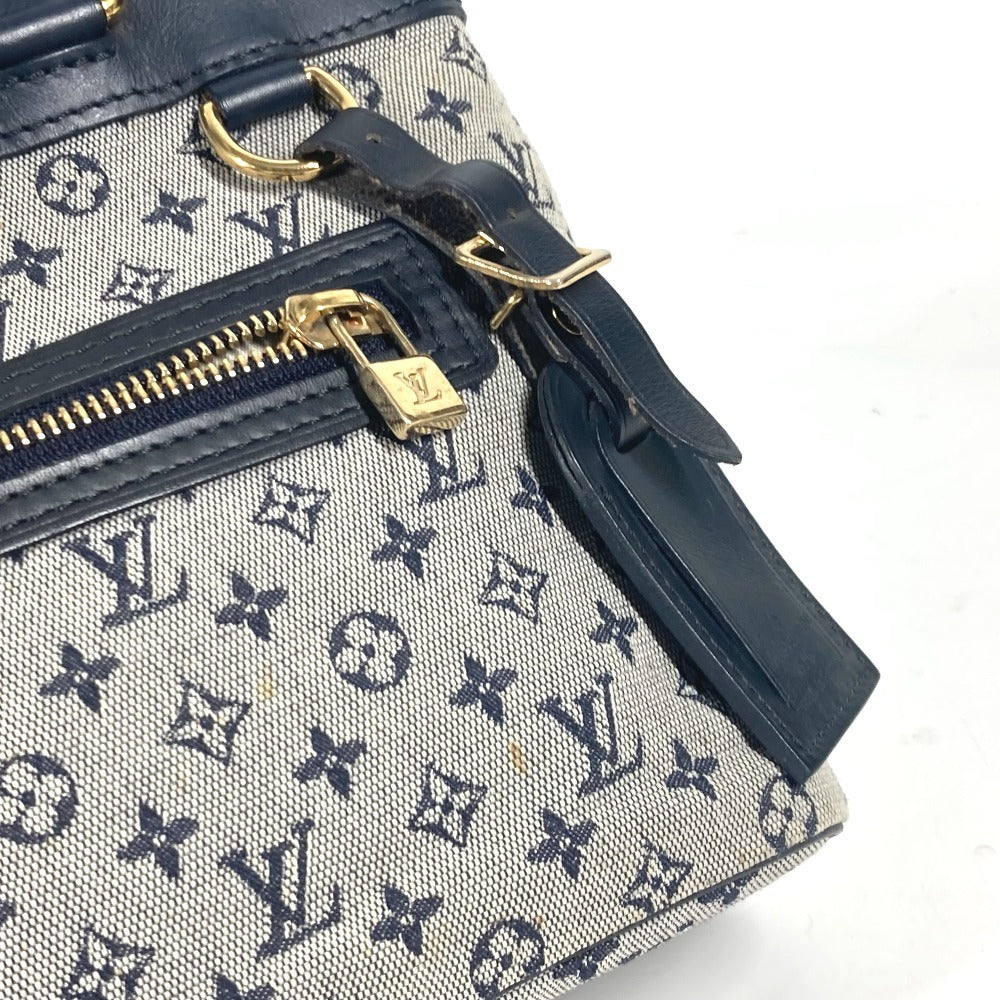 LOUIS VUITTON M92676 モノグラムミニ ルシーユPM トートバッグ カバン ショルダーバッグ 肩掛け ハンドバッグ モノグラムミニキャンバス レディース ネイビー - brandshop-reference