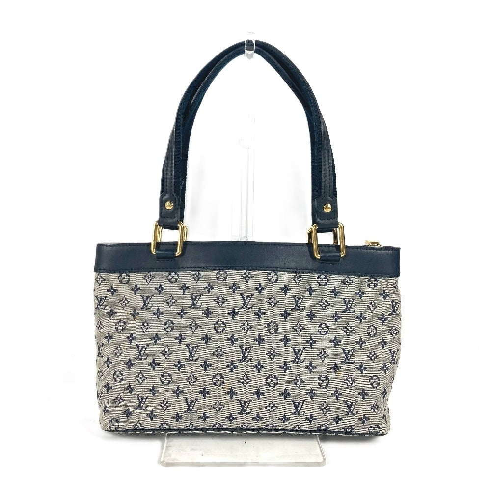 LOUIS VUITTON M92676 モノグラムミニ ルシーユPM トートバッグ カバン ショルダーバッグ 肩掛け ハンドバッグ モノグラムミニキャンバス レディース ネイビー - brandshop-reference