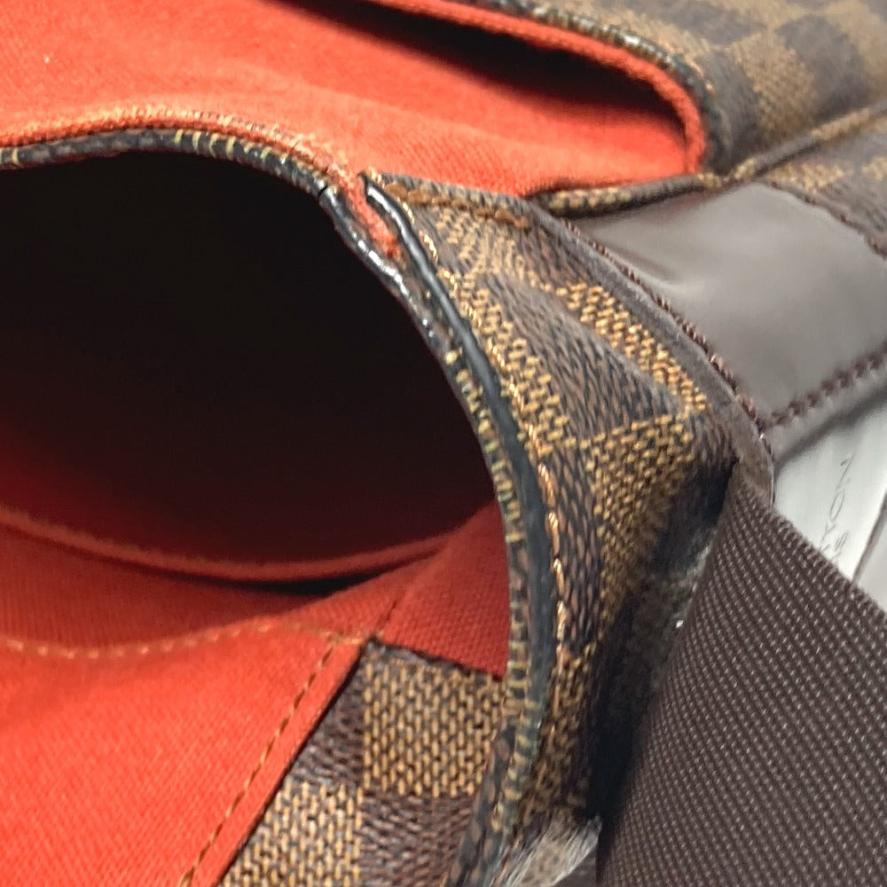 LOUIS VUITTON N45258 ダミエ バスティーユ 斜め掛け カバン フラップ ショルダーバッグ ダミエキャンバス ユニセックス エベヌ ブラウン - brandshop-reference