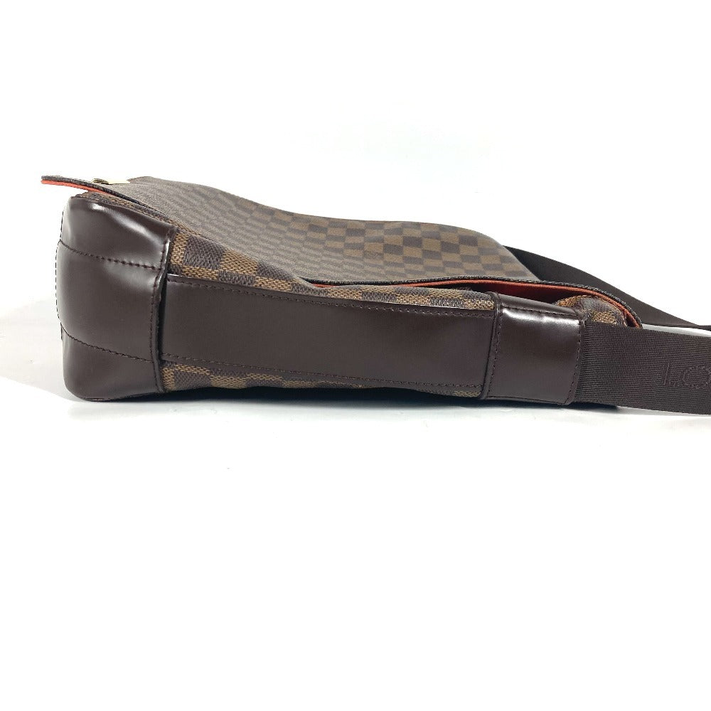 LOUIS VUITTON N45258 ダミエ バスティーユ 斜め掛け カバン フラップ ショルダーバッグ ダミエキャンバス ユニセックス エベヌ ブラウン - brandshop-reference