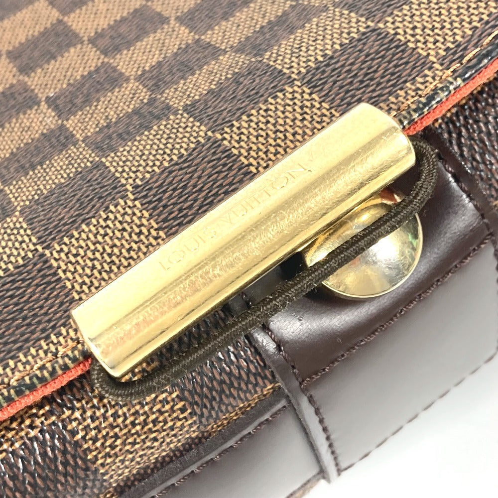 LOUIS VUITTON N45258 ダミエ バスティーユ 斜め掛け カバン フラップ ショルダーバッグ ダミエキャンバス ユニセックス エベヌ ブラウン - brandshop-reference