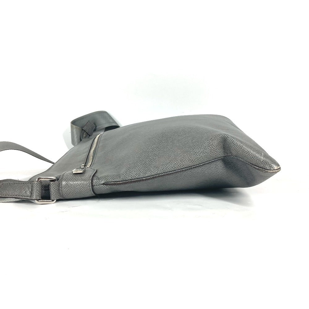 LOUIS VUITTON M32630 タイガ サシャ カバン 斜め掛け ポシェット ショルダーバッグ タイガレザー メンズ グラシエ グレー - brandshop-reference