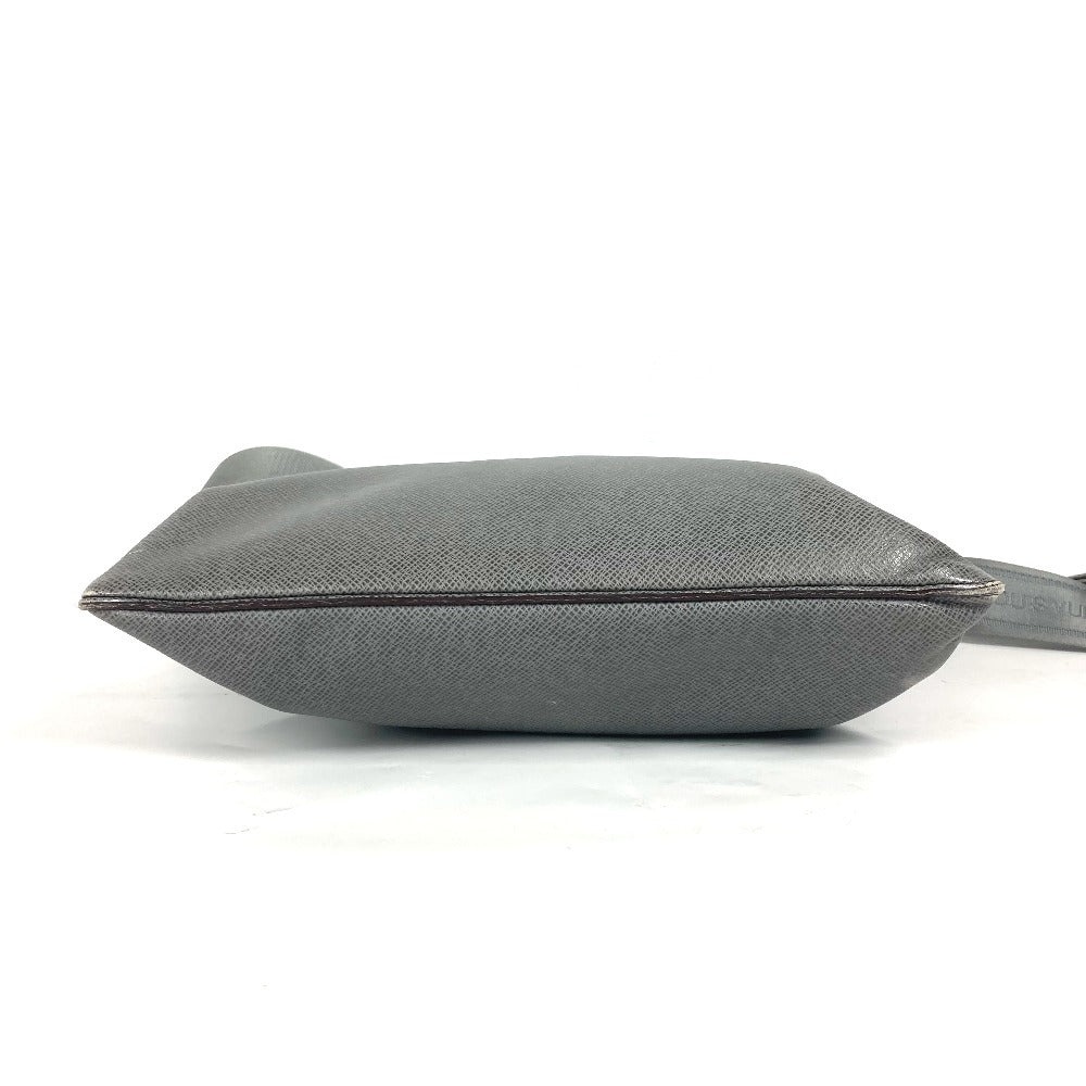 LOUIS VUITTON M32630 タイガ サシャ カバン 斜め掛け ポシェット ショルダーバッグ タイガレザー メンズ グラシエ グレー - brandshop-reference