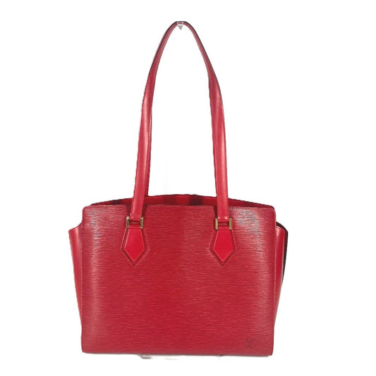LOUIS VUITTON M52427 エピ デュプレックス トートバッグ カバン 肩掛け ショルダーバッグ エピレザー レディース カスティリアンレッド レッド - brandshop-reference