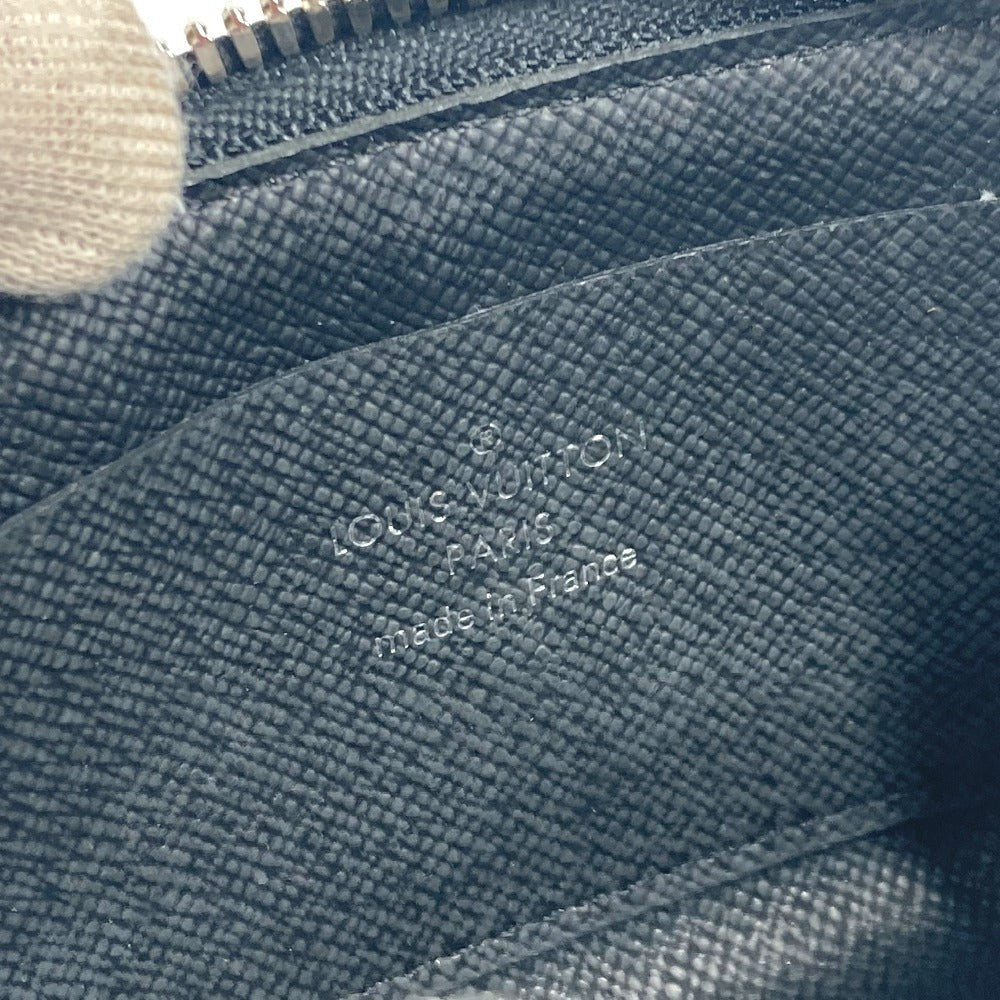 LOUIS VUITTON M63375 タイガ ポルトモネジュール 財布 小銭入れ L字ファスナー コインケース タイガレザー ユニセックス ブラック - brandshop-reference