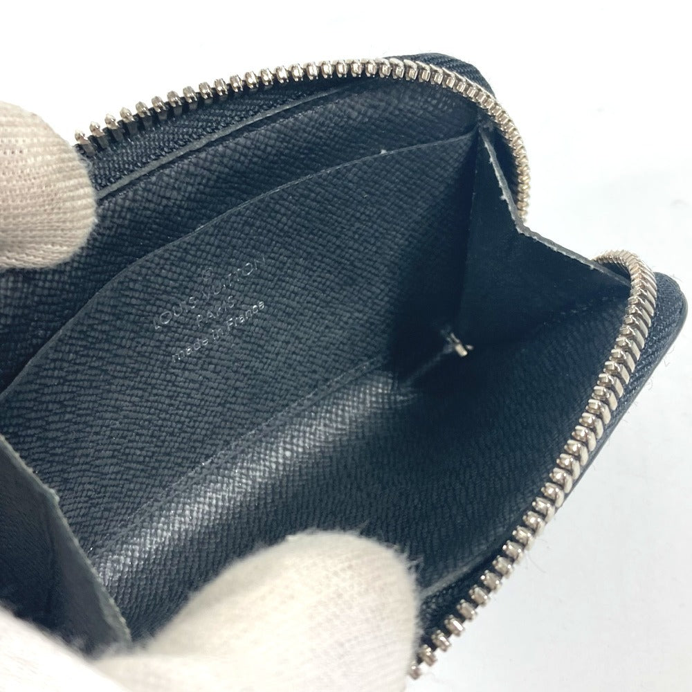 LOUIS VUITTON M63375 タイガ ポルトモネジュール 財布 小銭入れ L字ファスナー コインケース タイガレザー ユニセックス ブラック - brandshop-reference