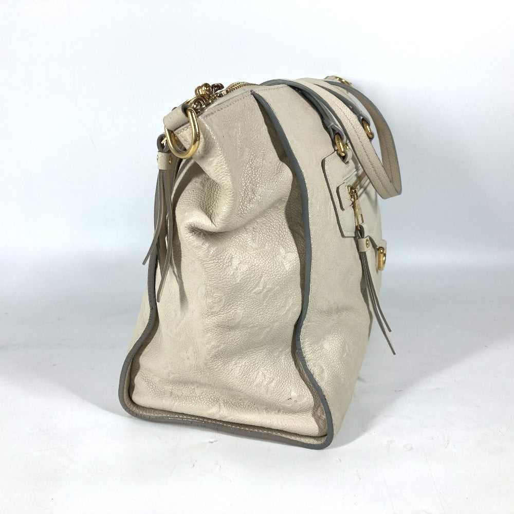 LOUIS VUITTON M93411 モノグラムアンプラント ルミニューズPM カバン トートバッグ 肩掛け ショルダーバッグ モノグラムアンプラントレザー レディース ネージュ ホワイト - brandshop-reference