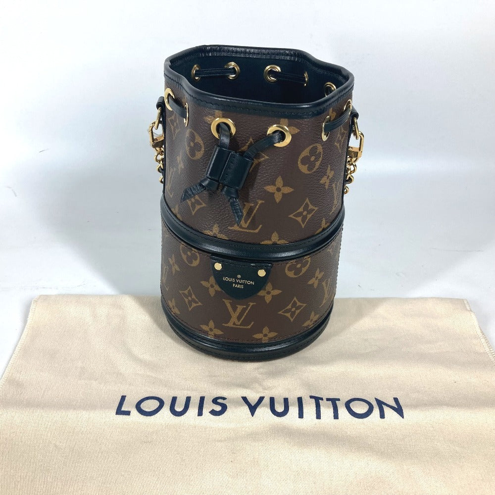 LOUIS VUITTON M83480 モノグラム カノエ カバン ハンドバッグ 巾着バッグ ポーチ チェーン ショルダーバッグ モノグラムキャンバス ユニセックス ブラウン - brandshop-reference