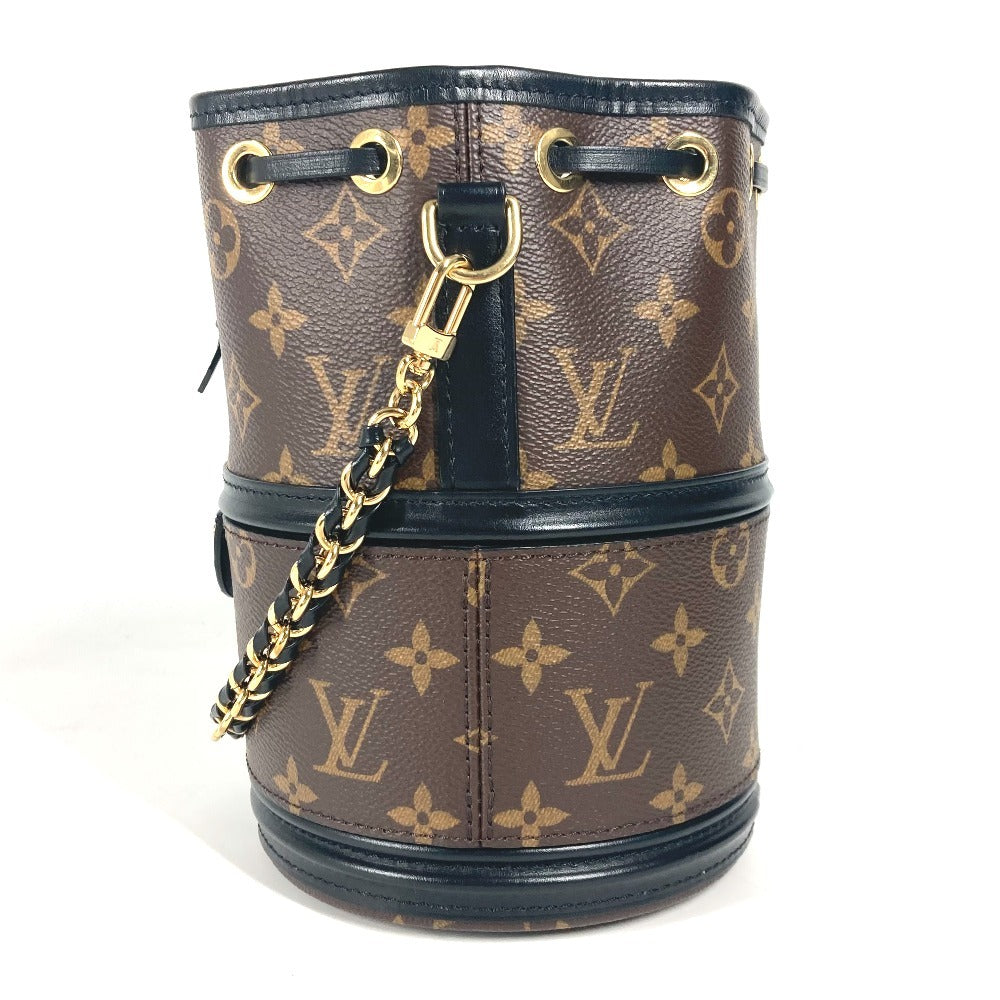 LOUIS VUITTON M83480 モノグラム カノエ カバン ハンドバッグ 巾着バッグ ポーチ チェーン ショルダーバッグ モノグラムキャンバス ユニセックス ブラウン - brandshop-reference