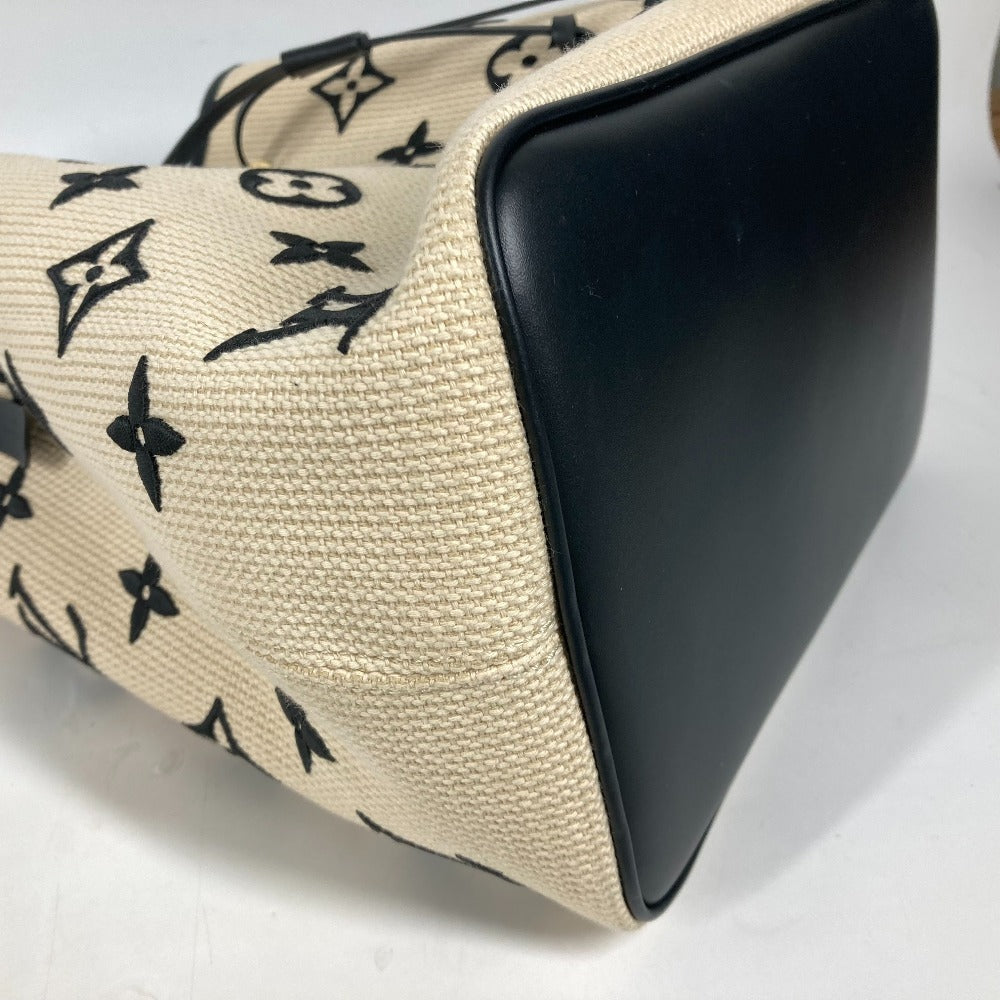 LOUIS VUITTON M23080 モノグラムバイザプール ネオノエMM カバン ショルダーバッグ 斜め掛け 巾着 ショルダーバッグ コットン レディース ノワール ブラック - brandshop-reference