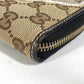 GUCCI 233152 GG グッチョリ チワワ 犬 手帳ケース システム手帳 ラウンドファスナー 手帳カバー GGキャンバス/レザー ユニセックス ベージュ - brandshop-reference