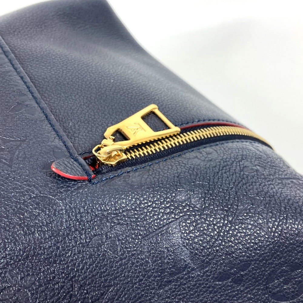 LOUIS VUITTON M44012 モノグラムアンプラント メリー  2WAYバッグ 肩掛け トートバッグ ショルダーバッグ モノグラムアンプラントレザー レディース マリーヌルージュ ネイビー - brandshop-reference