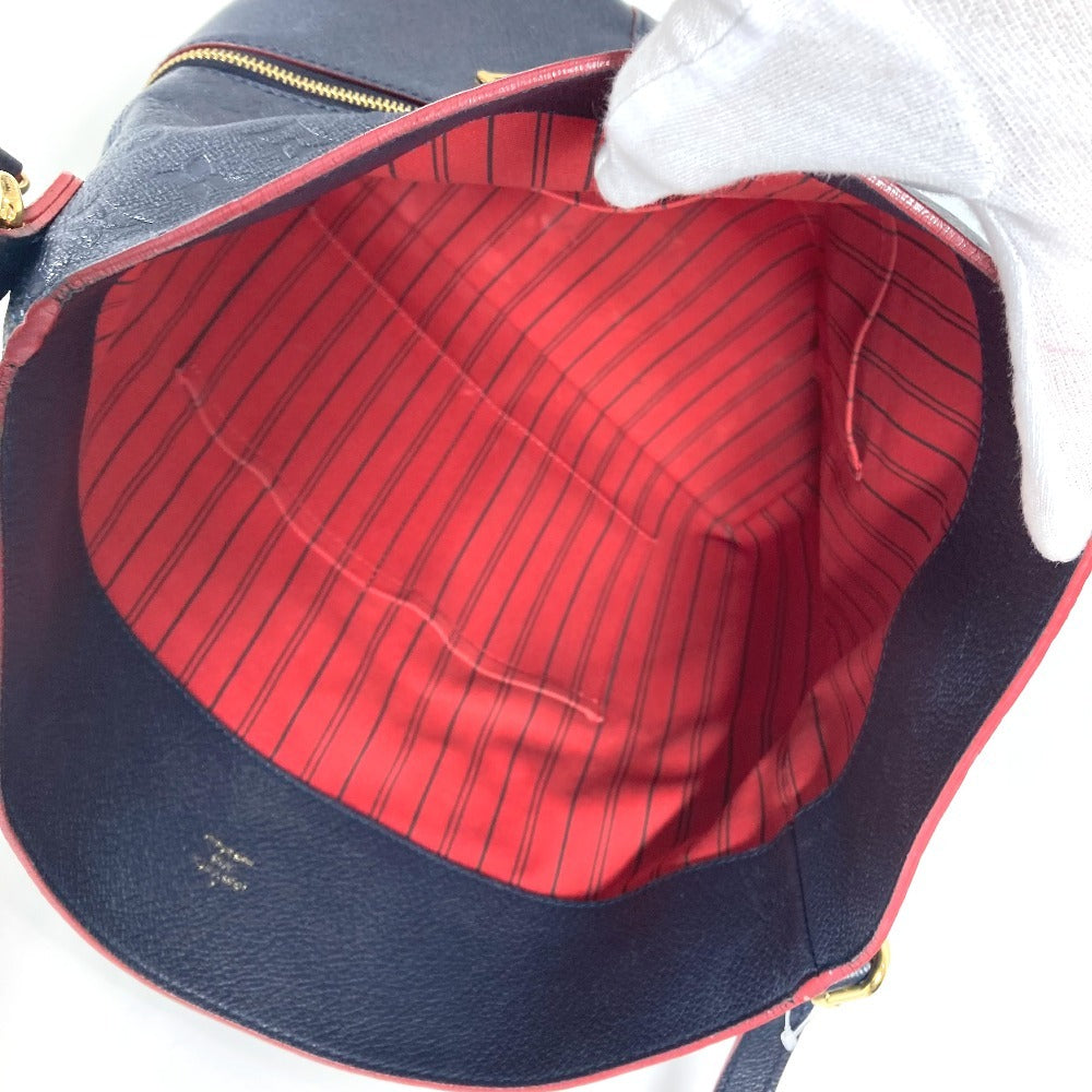 LOUIS VUITTON M44012 モノグラムアンプラント メリー  2WAYバッグ 肩掛け トートバッグ ショルダーバッグ モノグラムアンプラントレザー レディース マリーヌルージュ ネイビー - brandshop-reference