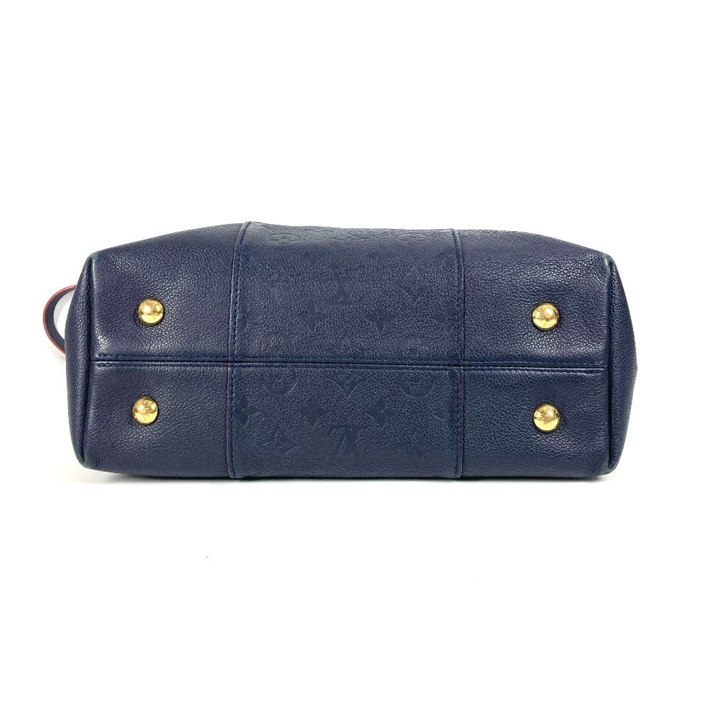 LOUIS VUITTON M44012 モノグラムアンプラント メリー  2WAYバッグ 肩掛け トートバッグ ショルダーバッグ モノグラムアンプラントレザー レディース マリーヌルージュ ネイビー - brandshop-reference