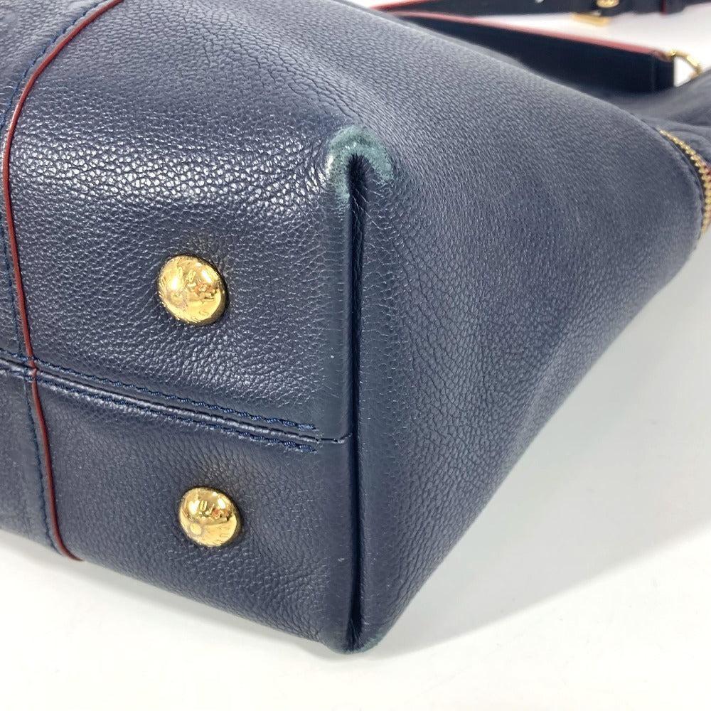 LOUIS VUITTON M44012 モノグラムアンプラント メリー  2WAYバッグ 肩掛け トートバッグ ショルダーバッグ モノグラムアンプラントレザー レディース マリーヌルージュ ネイビー - brandshop-reference