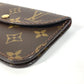 LOUIS VUITTON M6933U Monogram Ceinture PochetteSolo Bags, pouches only Pouch MonogramCanvas Brown Used