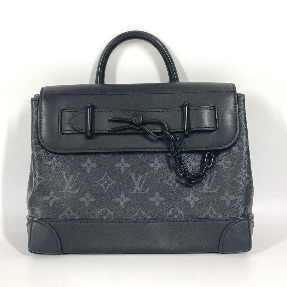 LOUIS VUITTON M46953  モノグラムエクリプス スティーマー PM カバン 2WAYバッグ ショルダーバッグ 斜め掛け ハンドバッグ モノグラムエクリプスキャンバス ユニセックス ブラック - brandshop-reference