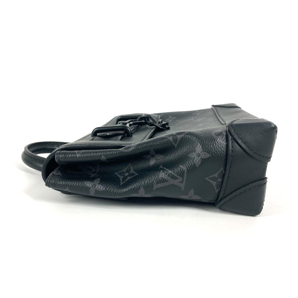 LOUIS VUITTON M46953  モノグラムエクリプス スティーマー PM カバン 2WAYバッグ ショルダーバッグ 斜め掛け ハンドバッグ モノグラムエクリプスキャンバス ユニセックス ブラック - brandshop-reference