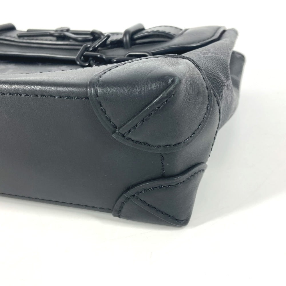 LOUIS VUITTON M46953  モノグラムエクリプス スティーマー PM カバン 2WAYバッグ ショルダーバッグ 斜め掛け ハンドバッグ モノグラムエクリプスキャンバス ユニセックス ブラック - brandshop-reference