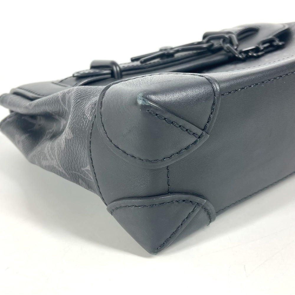 LOUIS VUITTON M46953  モノグラムエクリプス スティーマー PM カバン 2WAYバッグ ショルダーバッグ 斜め掛け ハンドバッグ モノグラムエクリプスキャンバス ユニセックス ブラック - brandshop-reference