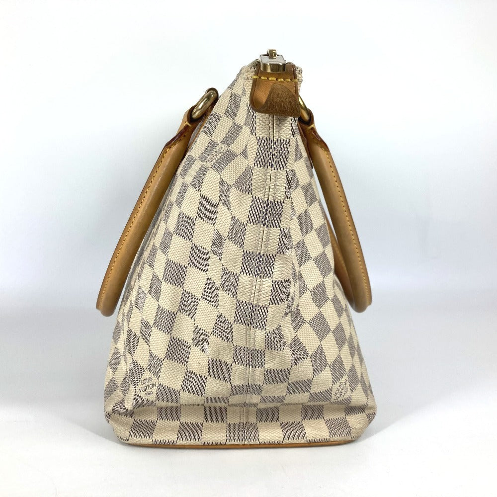 LOUIS VUITTON N51185  ダミエアズール サレヤMM  カバン 肩掛け トートバッグ ショルダーバッグ ダミエアズールキャンバス レディース ホワイト - brandshop-reference