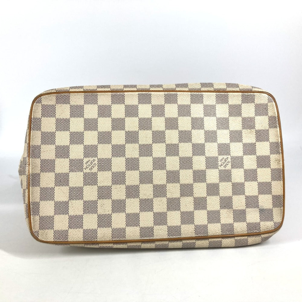 LOUIS VUITTON N51185  ダミエアズール サレヤMM  カバン 肩掛け トートバッグ ショルダーバッグ ダミエアズールキャンバス レディース ホワイト - brandshop-reference