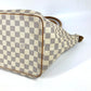 LOUIS VUITTON N51185  ダミエアズール サレヤMM  カバン 肩掛け トートバッグ ショルダーバッグ ダミエアズールキャンバス レディース ホワイト - brandshop-reference