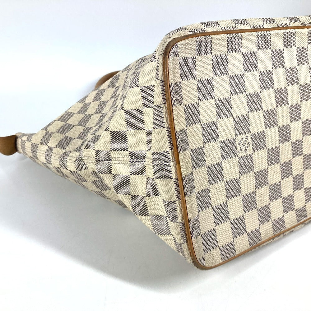 LOUIS VUITTON N51185  ダミエアズール サレヤMM  カバン 肩掛け トートバッグ ショルダーバッグ ダミエアズールキャンバス レディース ホワイト - brandshop-reference