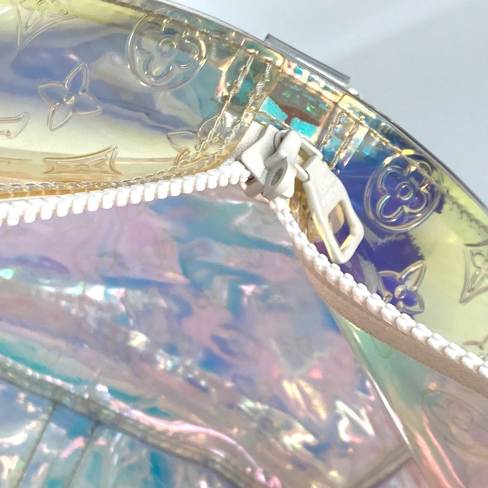 LOUIS VUITTON M53271 モノグラムプリズム  キーポル・バンドリエール50  カバン 旅行バッグ ショルダーバッグ ボストンバッグ レザー ユニセックス オーロラ クリア - brandshop-reference