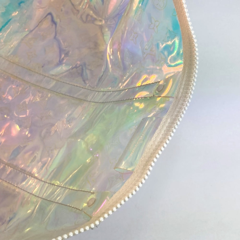 LOUIS VUITTON M53271 モノグラムプリズム  キーポル・バンドリエール50  カバン 旅行バッグ ショルダーバッグ ボストンバッグ レザー ユニセックス オーロラ クリア - brandshop-reference