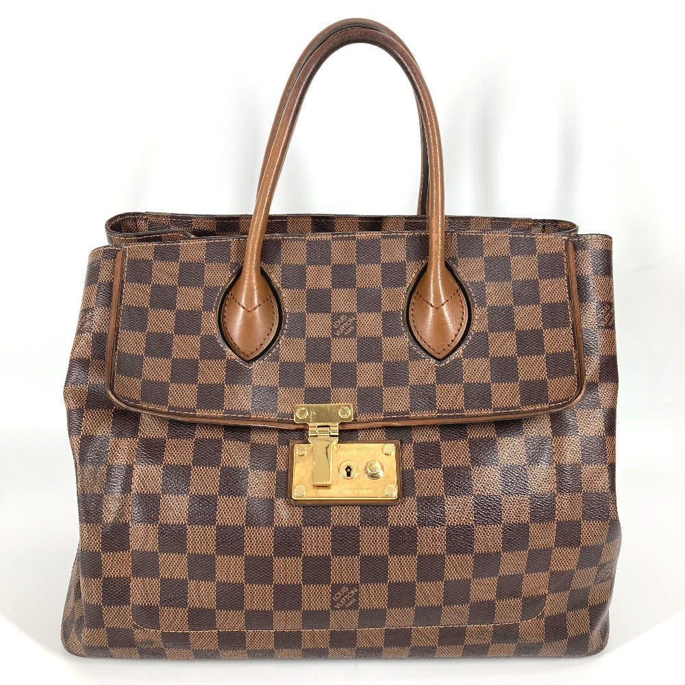 LOUIS VUITTON  N41273  ダミエ アスコット カバン トートバッグ ハンドバッグ ダミエキャンバス レディース ブラウン - brandshop-reference